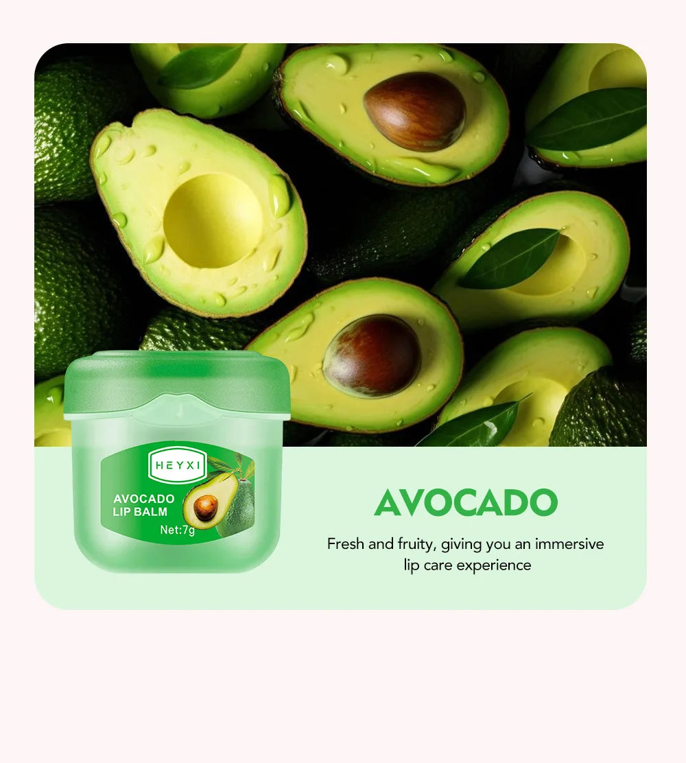 Fruit Lip Balm Set | Moisturizing Lip Mask for Dry, Cracked Lips | Holiday Gift Kit