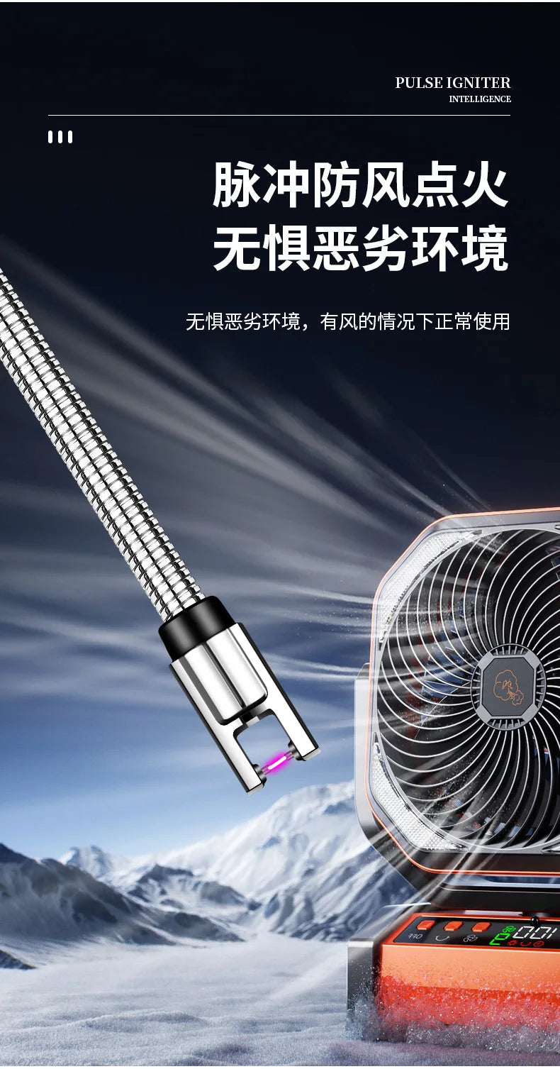 USB‑C Plasma Arc Lighter | Windproof Electric Rechargeable Lighter for BBQ, Candles & Stove