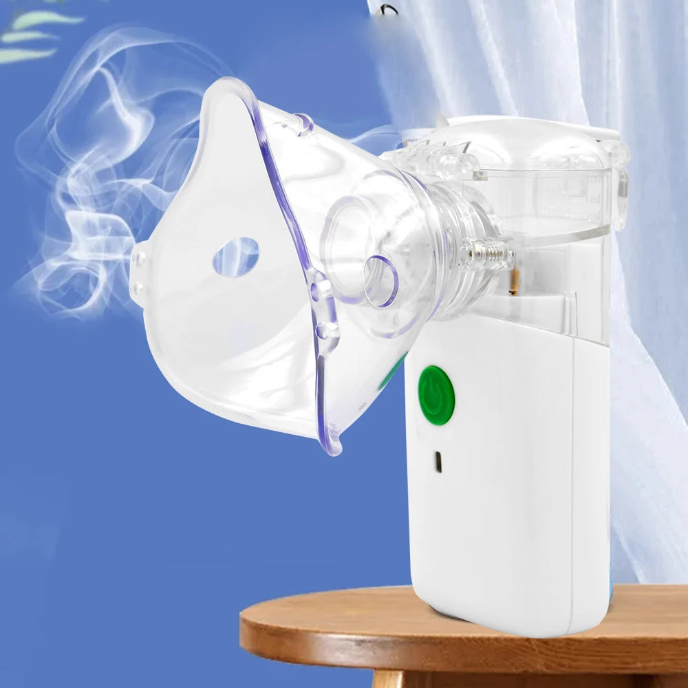 Portable Mesh Nebulizer in Pakistan | Mini Handheld Asthma Inhaler for Kids & Adults