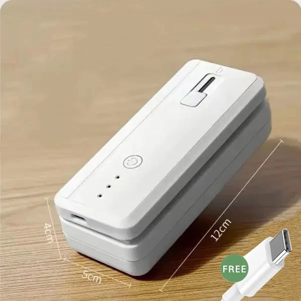 Mini Heat Bag Sealer | Portable Food Bag Sealing Machine & Bag Closure