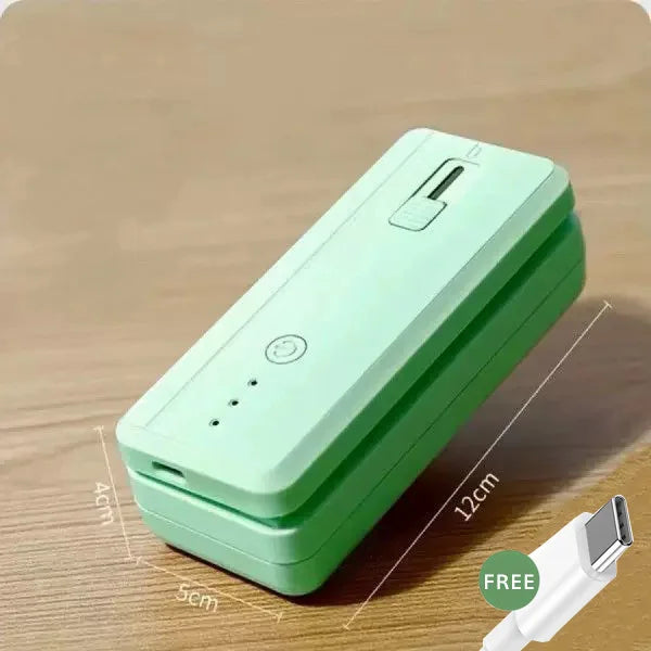 Mini Heat Bag Sealer | Portable Food Bag Sealing Machine & Bag Closure