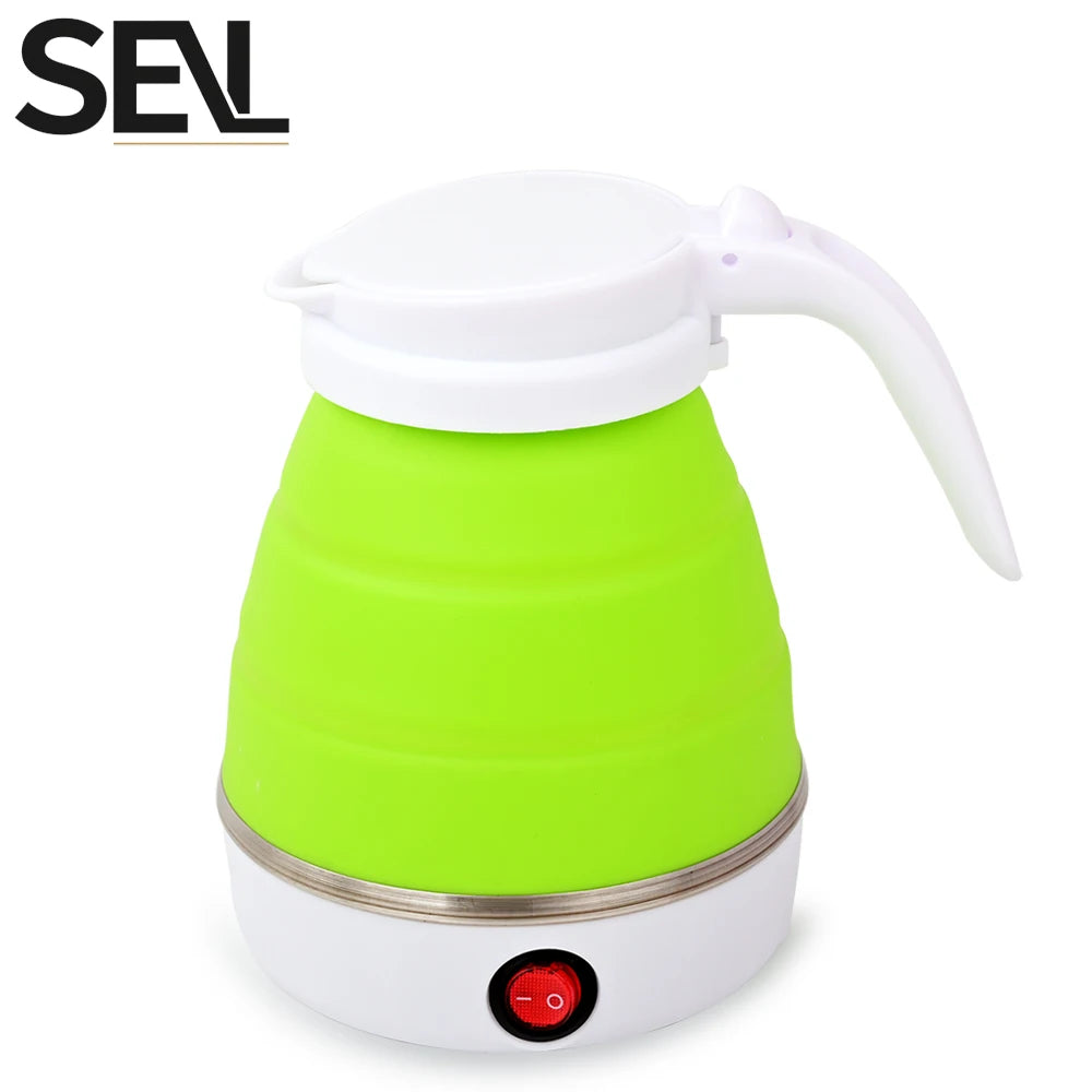 1L Foldable Travel Electric Kettle | Portable 600W Smart Kettle for Tea & Coffee