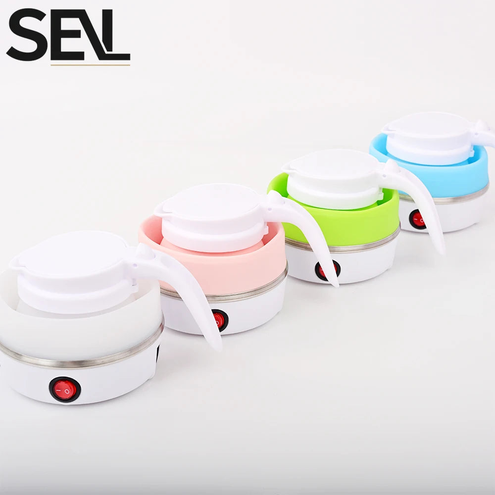 1L Foldable Travel Electric Kettle | Portable 600W Smart Kettle for Tea & Coffee