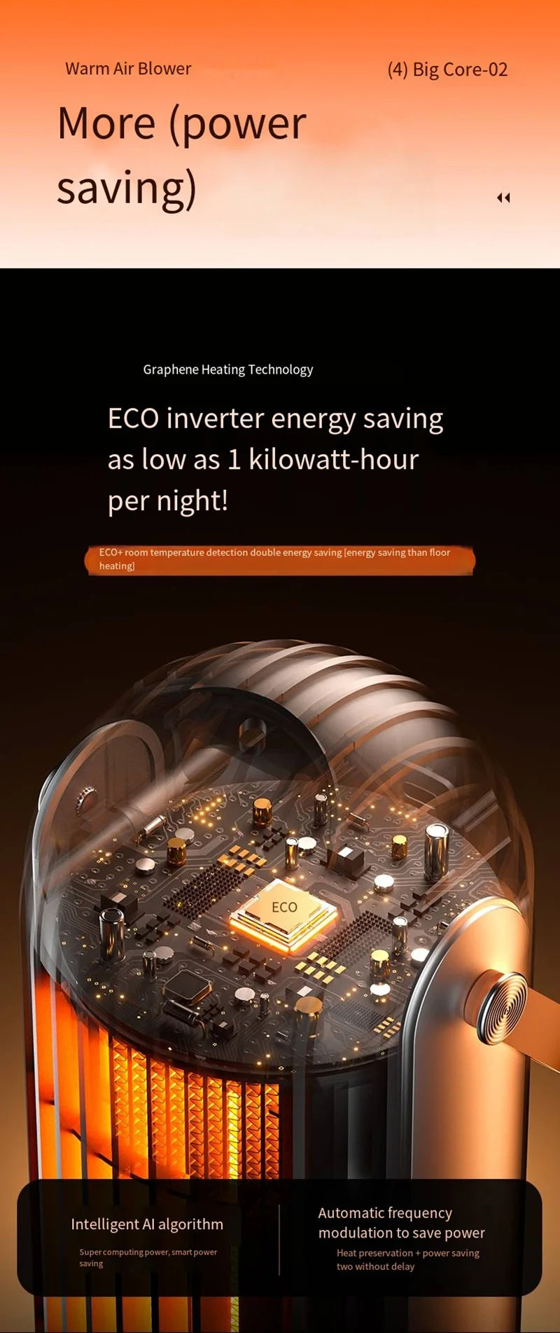 Handy Heater in Pakistan | Mini Electric Fan Heater