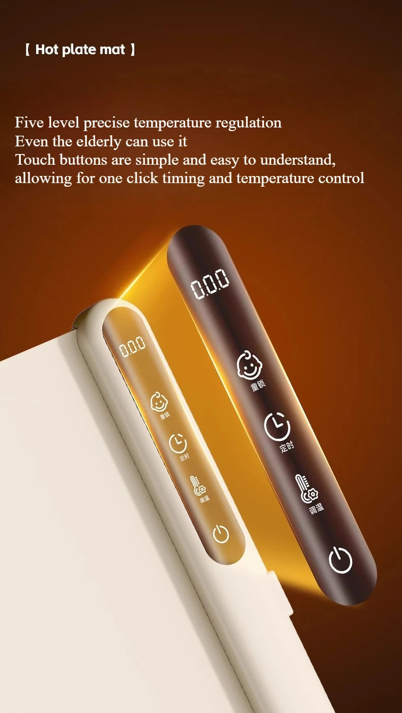 Smart Electric Food Warmer Mat – Perfect for Home, Office & Parties - HMsmart.shop