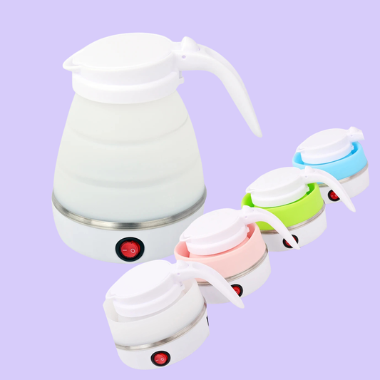 1L Foldable Travel Electric Kettle | Portable 600W Smart Kettle for Tea & Coffee