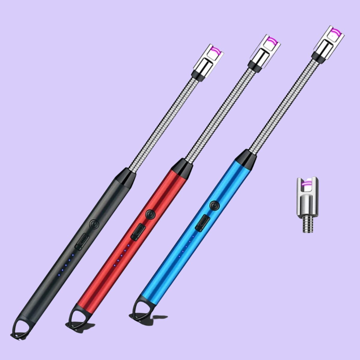 USB‑C Plasma Arc Lighter | Windproof Electric Rechargeable Lighter for BBQ, Candles & Stove