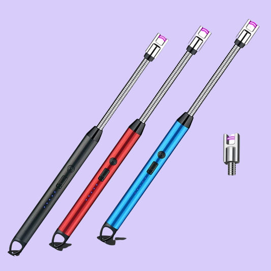 USB‑C Plasma Arc Lighter | Windproof Electric Rechargeable Lighter for BBQ, Candles & Stove