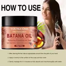 Batana Oil Hair Growth Mask| Natural Unrefined Treatment - HMsmart.shop