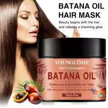 Batana Oil Hair Growth Mask| Natural Unrefined Treatment - HMsmart.shop