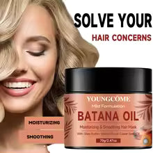 Batana Oil Hair Growth Mask| Natural Unrefined Treatment - HMsmart.shop